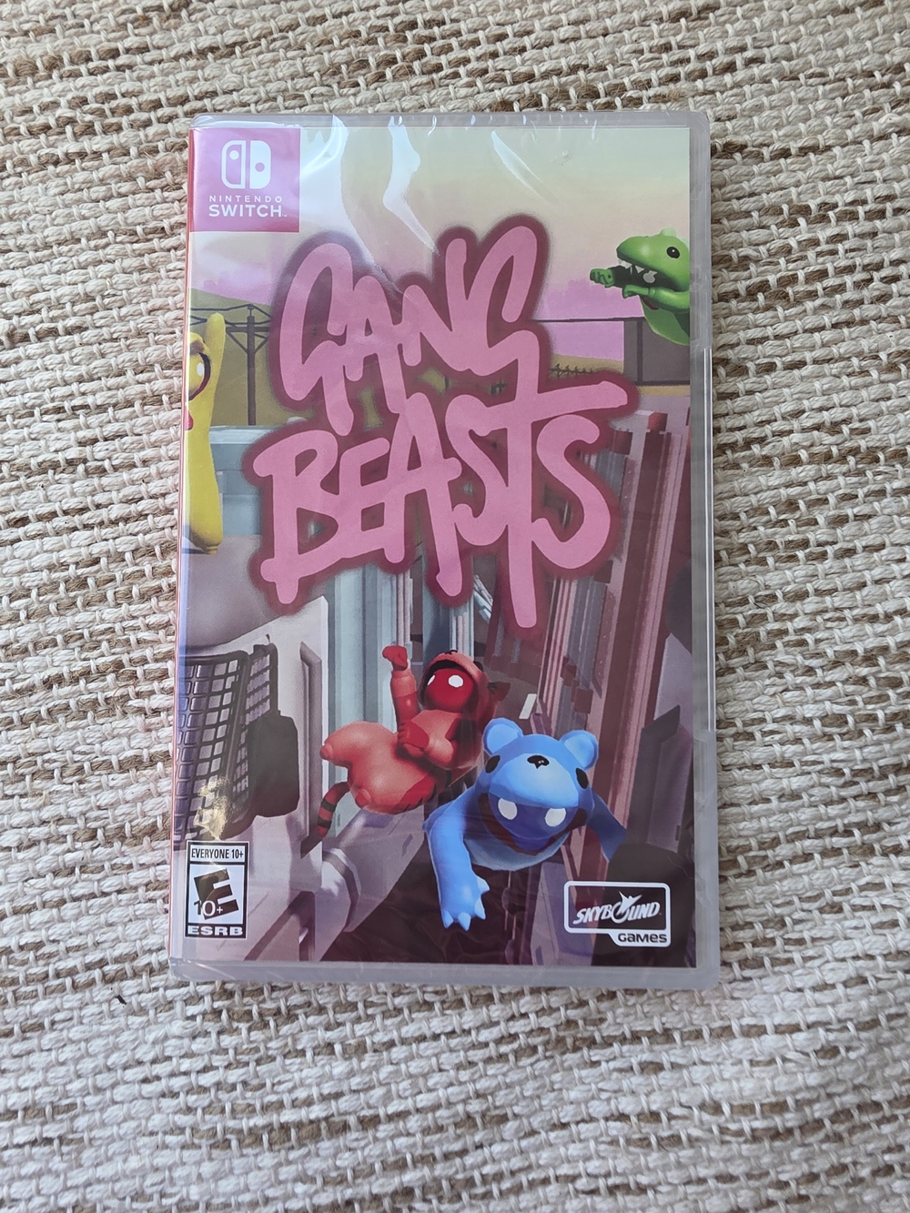 New! Nintendo Switch — Gang Beasts Game, New In Plastic
